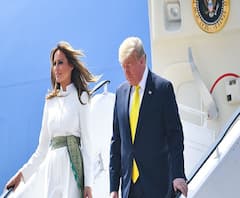 Namaste Trump | अमेरिकेचे राष्ट्राध्यक्ष डोनाल्ड ट्रम्प सहकुटुंब आग्र्यात दाखल | ABP Majha