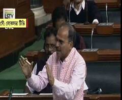 হেগড়ের গাঁধী-মন্তব্য ঘিরে উত্তাল সংসদ, 'রাবণের বংশধর' বলে বিজেপি সাংসদকে আক্রমণ অধীরের