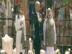Namaste Trump: भारत-अमेरिका के राष्ट्रगान के साथ शुरू हुआ कार्यक्रम, 'भारत माता की जय' के नारों से गूंजा स्टेडियम