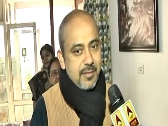 Dilip Pandey ने किया पूजा पाठ, बोले- जीत हमारी ही होगी