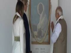 साबरमती आश्रम में डॉनल्ड ट्रंप के 'गांधी दर्शन' पर विवाद, देखिए पूरा मामला