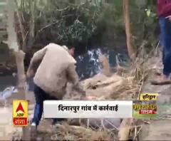 दिनारपुर गांव में कार्रवाई