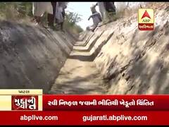 પાટણઃ નર્મદા કેનાલ વિભાગના પાપે ખેડૂતો પરેશાન, રવી પાક નિષ્ફળ જવાની ભીતિ