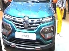 Auto Expo में Renault KWID बना आकर्षण का केंद्र