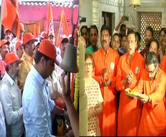 MNS MahaMorcha | दादरमधील राम मंदिरात मनसैनिकांची महाआरती | ABP Majha