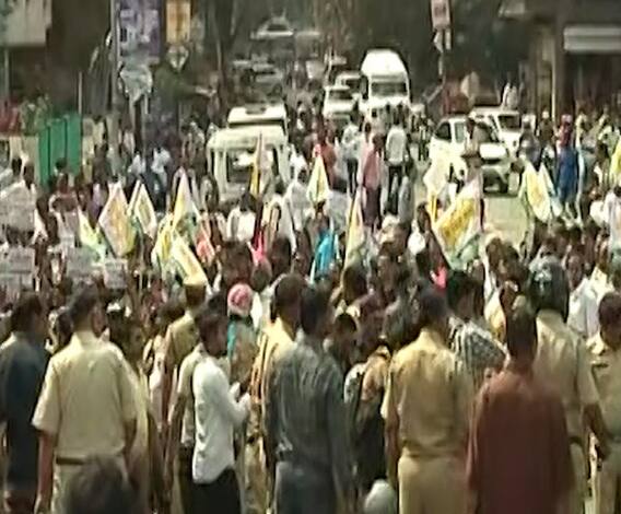 Vidarbha Protest | स्वतंत्र विदर्भासाठी विदर्भ जनआंदोलन समितीचं आंदोलन | ABP Majha