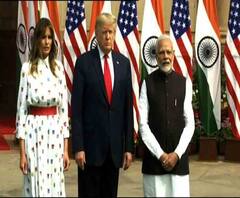 দিল্লির হায়দরাবাদ হাউসে শুরু ট্রাম্প-মোদি দ্বিপাক্ষিক বৈঠক, একাধিক বড় চুক্তির সম্ভাবনা