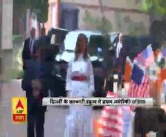 दिल्ली के सरकारी स्कूल में प्रथम अमेरिकी महिला