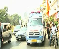 MNS Rally | राज ठाकरे यांच्या ताफ्याने रूग्णवाहिकेला करून दिली वाट 