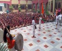 ShivJayanti 2020 | सेंट जोसेफ शाळेत शिवजयंती साजरी, विद्यार्थ्यांकडून आकर्षक वेशभूषा