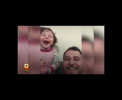 ਸੀਰੀਆ ਦੀ ਇਸ ਬੱਚੀ ਦੀ ਵੀਡੀਓ ਵੇਖ ਹਰ ਕੋਮਲ ਦਿਲ ਰੋਇਆ.....ਹਾਸੇ ਪਿੱਛੇ ਛੁਪੇ ਡਰ ਨੂੰ ਵੇਖ ਦੁਨੀਆ ਕੰਬੀ