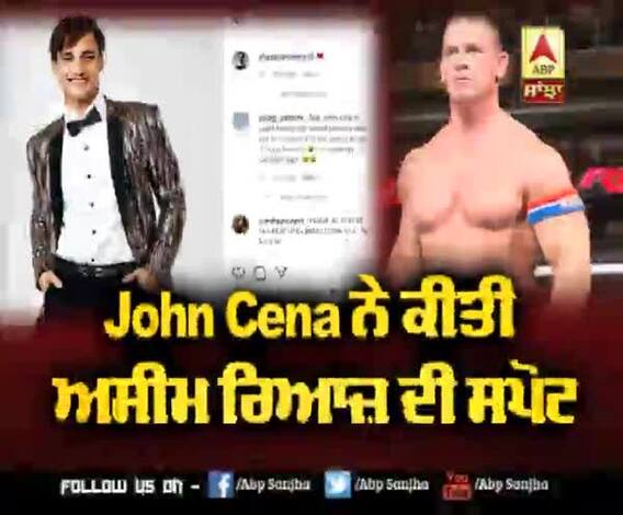 John Cena Supports Asim Riaz | Big Boss 13 | WWE Champion John Cena