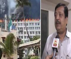 GST Bhavan Fire | एखाद्याला वाचवण्यासाठी ही आग नाही ना?, भाजपच्या प्रविण छेडांकडून संशय उपस्थित | ABP Majha