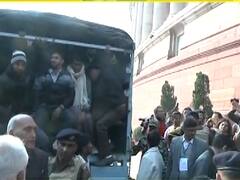 Budget documents reach Parliament; Sitharaman to begin address shortly