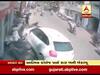 રાજકોટમાં કાર બેકાબૂ બની, પાર્કિંગમાં પડેલા વાહનો સાથે અથડાઇ, જુઓ વીડિયો