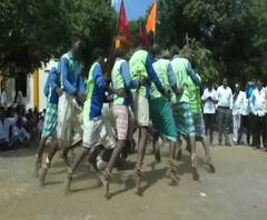 Special Report | हरिश्चंद्र गडाच्या पायथ्याशी घूमला आदिवासी लोककलेचा आवाज | ABP Majha