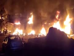 Delhi CAA protests: Car market in Gokulpuri set ablaze