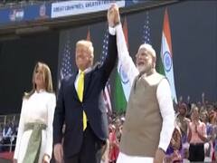 Namaste Trump: Motera Stadium में दिखा Modi-Trump की दोस्ती का दम