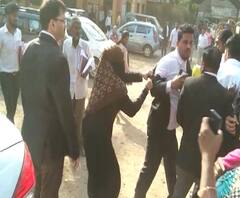 Lawyer Beaten | भिवंडीत 8 महिन्यांपूर्वीच्या वादातून महिलेची वकिलाला मारहाण | ABP Majha