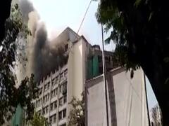 Mumbai: मझगांव इलाके में स्थित GST building में लगी आग, 5 गाड़ियां आग बुझाने में जुटी