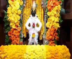 Vitthal Mandir | माघी एकादशीनिमित्त विठ्ठल मंदिराला आकर्षक सजावट | ABP Majha