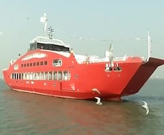 Ro-Ro Ship | मुंबई-मांडवा रो-रो सेवेसाठीचं जहाज मुंबईत, रो-रो सेवेमुळे वेळेची बचत, प्रदूषणही घटणार