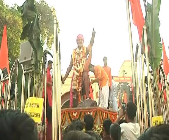 ShivJayanti 2020 | नागपुरमध्ये ढोल-ताशांच्या गजरात शिवरायांना अभिवादन | ABP Majha