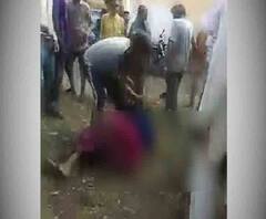 মধ্যপ্রদেশে বিবাহ বহির্ভূত সম্পর্কের সন্দেহে স্ত্রীকে প্রকাশ্যে বেধড়ক মার পুলিশের ওসি-র