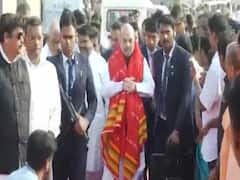 Amit Shah visits Jagannath Temple in Odisha