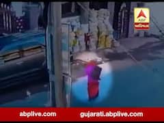 રાજકોટઃ ભીક્ષુકના વેશમાં ચોરી કરતી મહિલા ઝડપાઇ, જુઓ વીડિયો