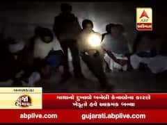 બનાસકાંઠાઃ કેનાલમાં બેસીને ખેડૂતોએ નોંધાવ્યો વિરોધ, જુઓ વીડિયો