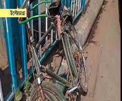 উল্টোডাঙা ফুট ওভারব্রিজের কাছে মিনিবাসের চাকায় পিষ্ট হয়ে মৃত্যু সাইকেল আরোহীর