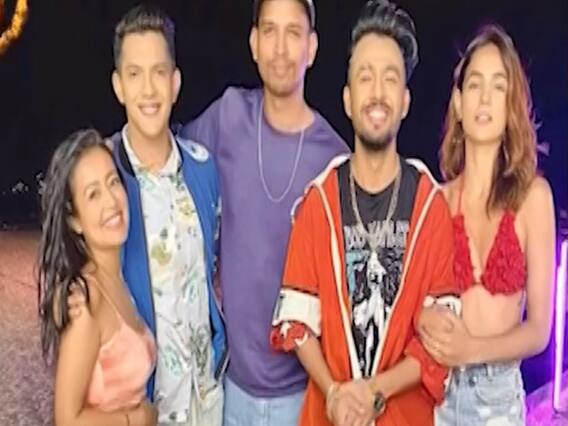 Neha Kakkar & Aditya Narayan celebrating valentines week together 