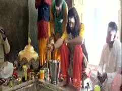 Watch RJD leader Tej Pratap Yadav's 'Shivratri Puja' 