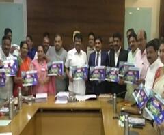 Budget launch | नवी मुंबई महानगरपालिकेचा 3 हजार 850 कोटींचा अर्थसंकल्प सादर, अंदाजपत्रात 400 कोटींनी वाढ