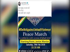 Why no action against those who instigated violence in Delhi?