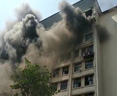 GST Bhavan Fire | मुंबईतील जीएसटी भवनमध्ये अग्नितांडव, उपमुख्यमंत्री अजित पवार घटनास्थळी | ABP Majha