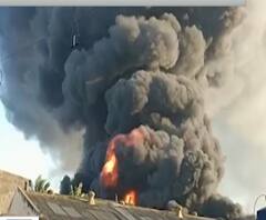 Palghar Fire | पालघरमधील तारापूर एमआयडीसीत अग्नितांडव | ABP MAJHA