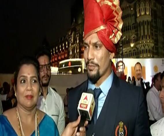 VIDEO | कबड्डीतल्या योगदानाबद्दल रिशांक देवाडिगाला शिवछत्रपती पुरस्कार | ABP Majha