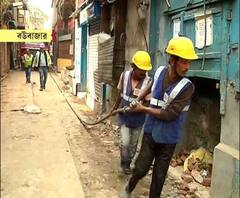 হাইকোর্টের নির্দেশের পরে বউবাজারে ফের ইস্ট-ওয়েস্ট মেট্রোর কাজ শুরু নিয়ে তৎপরতা