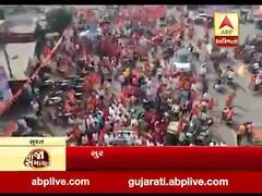 સુરતઃ લીંબાયતમાં છત્રપતિ શિવાજી મહારાજની જન્મ જંયતિ નિમિત્તે નીકળી બાઇક રેલી, જુઓ વીડિયો