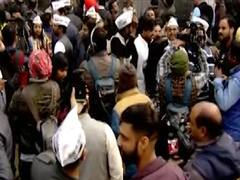ABP Results: AAP supporters start celebration