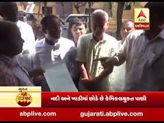 સુરતઃ કેમિકલયુક્ત પાણીના કારણે માંગરોળના ખેડૂતોનો હલ્લાબોલ, પાક અને જમીન થઇ પ્રદુષિત, જુઓ વીડિયો