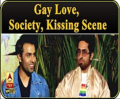 Here is Ayushmann Khurrana & Jitendra Kumar's uninhabited response to gay love & kissing scenes!