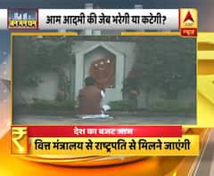 Anurag Thakur prays to Lord Hanuman ahead of Budget presentation