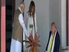 Namaste Trump: PM Modi with US President reaches Sabarmati Ashram
