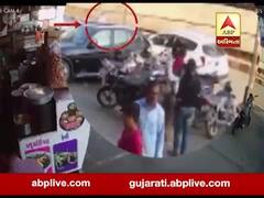 સુરતઃ વેપારીની કારમાંથી 3.5 લાખ રૂપિયાની ચોરી, જુઓ LIVE VIDEO 