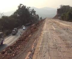 Mumbai Goa Highway | भोस्ते घाटातील चौपदरीकरणाचं काम पूर्ण, कोकणात जाणाऱ्य प्रवाशांना मोठा फायदा | ABP Majha