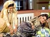 Manmohini's mother-in-law gives leg massage to her