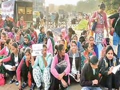 LRD વિવાદઃ અનામત વર્ગની મહિલા ઉમેદવારોનું આંદોલન યથાવત, જુ ઓવીડિયો